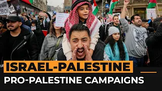 The different ways people are mobilising to support Palestine | Al Jazeera Newsfeed