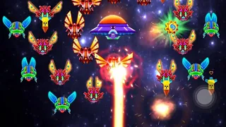 WALKTHROUGH Level 46 Alien Shooter [Campaign] Galaxy Attack: Best Arcade Shoot up Game Mobile
