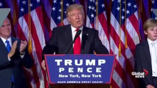 President-elect Donald Trump full victory speech