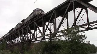 NS 13R near Rock Hill, SC with NS 4005 and a GP38-2 High Hood