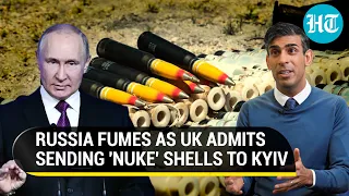 Putin warns Sunak after UK's big admission on depleted Uranium shells in Ukraine | 'Cynical'