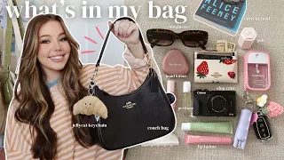 what's in my bag *Coach Teri shoulder bag*