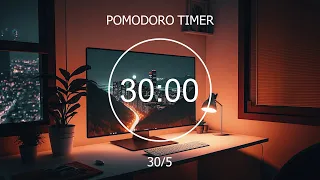 3 Hours STUDY WITH ME ~ Pomodoro with Lofi music • A Cozy Evening ★︎ Focus Station