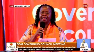 LIVE: ODM Governing Council Meeting ||  25th February 2022 ||  www.kbc.co.ke