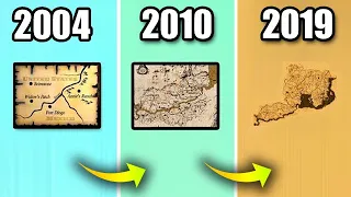 Evolution of Map in Red Dead Games