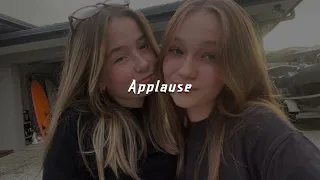Applause - (sped up + reverb)