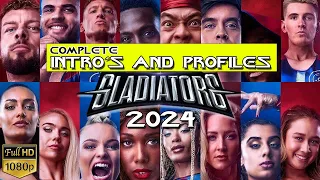 2024 UK Gladiators | All 16 x Intros and Profiles | Series 1 Episode 2