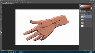 My Sketching in Photoshop - hand