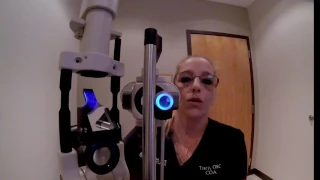 First Person Routine Eye Exam