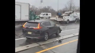 N.J. drivers hit icy roads during commute