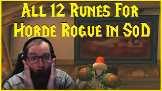 Season of Discovery: All 12 Runes For Horde Rogue in SoD