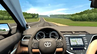 Toyota Camry XV70 3.5 - City Car Driving | Logitech G29 gameplay