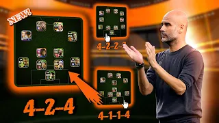 New Season !! Top 10 Hidden Formations Update In eFootball 24 Mobile | 4-2-4 Formation Available 🤔!