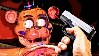 fnaf security breach but they gave me a GUN (part 10)