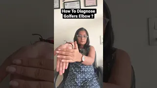 Golfers Elbow Test | Medial Epicondylitis | Golfers Elbow Diagnosis | Physio Buddy By Dr Maitri