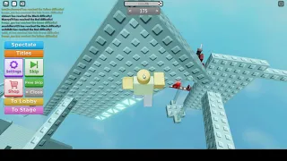 Roblox: [⭐UPDATE!⭐] No Jumping Difficulty Chart Obby Stage 175