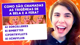 VOCÊ CONSEGUE PASSAR NESSE QUIZ IMPOSSÍVEL DA DISNEY?