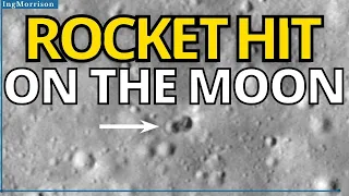 MYSTERIOUS ROCKET CRASH ON MOON two craters on moon NASA Lunar Reconnaissance Orbiter DISCOVER