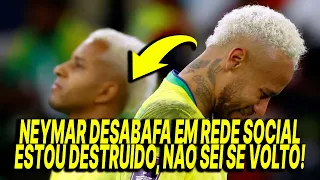 BOMBA! NEYMAR DESABAFA EM REDE SOCIAL E DEIXA FUTURO EM ABERTO NA SELEÇÃO BRASILEIRA