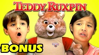 KIDS REACT TO 80's TOYS - TEDDY RUXPIN (Bonus #121)