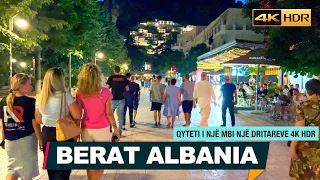 BERAT, ALBANIA - WALKING TOUR, SUMMER SEASON 2023【4K-HDR】