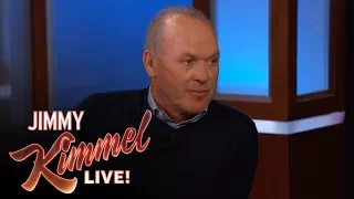 Jimmy Kimmel Tells Michael Keaton He Likes Spider-Man More Than Batman