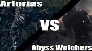 Artorias The Abysswalker VS The Abyss Watchers