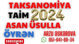 Taksanomiya (canlı yayım Arzu Əskərova 051-641-88-34)