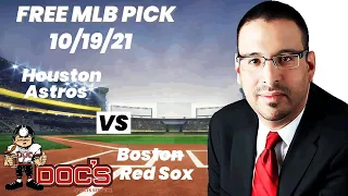 MLB Pick - Houston Astros vs Boston Red Sox Prediction, 10/19/21, Best Bet Today, Tips & Odds