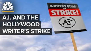 How AI Took Center Stage In The Hollywood Writers' Strike