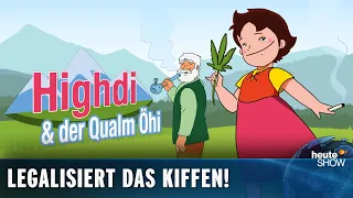 Warum Cannabis dringend legalisiert werden muss | heute-show vom 01.11.2019