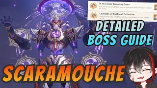 Scaramouche FULL BOSS GUIDE - Genshin Impact Version 3.2 Weekly Boss