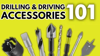 How to Choose Drill & Drive Bits & Accessories | RYOBI Tools 101