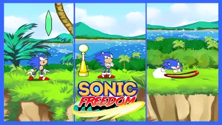 This Sonic Fan Game is Amazing | Sonic Freedom SAGE 2020 - Demo Showcase