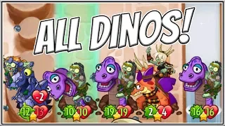 Dino Deck Madness - All Dino-Roar - Plants vs Zombies Heroes Epic Hack