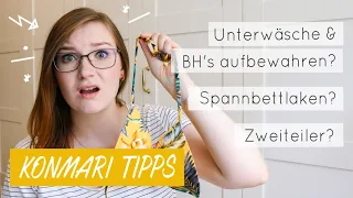 Besser aufräumen #2 ✨ BHs, Pyjamas, Unterwäsche, Handtücher & Spannbettlaken falten