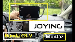 Android Honda CR-V | Joying 8/128GB, 8-rdzeni | Montaż, podłączenie kamery | DAB | Wireless Car Play