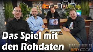 Das Spiel mit den Rohdaten - Marcel Barz, Dr. Dominique Görlitz und Dr. Andreas Posa bei BarCode