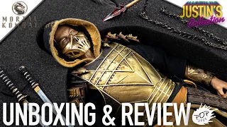 Mortal Kombat Scorpion 1/6 Scale Figure Pop Toys Unboxing & Review