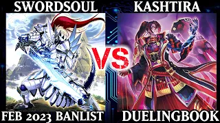 Swordsoul vs Kashtira | High Rated | Dueling Book