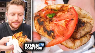 ATHEN FOOD TOUR - Pita, Souvlaki, Moussaka🇬🇷