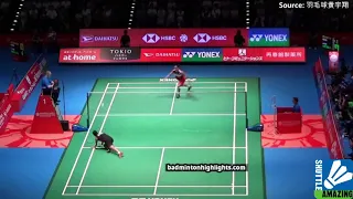 Super Rally | Anthony Ginting vs Kento Momota | Shuttle Amazing