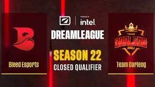 Dota2 - Bleed Esports vs Team Darleng - Game 2 - DreamLeague Season 22 - CQ - SEA