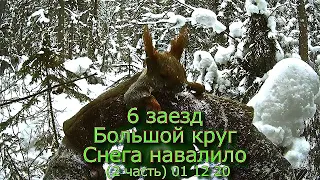 6 заезд Большой круг Снега навалило (2 часть) 01 12 20