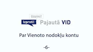 Vienotais nodokļu konts |6| Jautājumi un atbildes