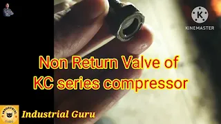 Non Return Valve(NRV) of KC Ammonia compressor | KC 2 compressor kirloskar