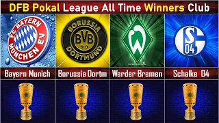 DFB Pokal League All Time Winner's 🏆