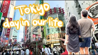 living in Japan diaries | Jeff FINALLY cut his hair + weekend errands in Harajuku and Shibuya