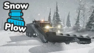 First Look at Snow Plow Simulator