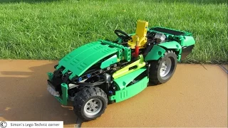 Lego Technic Lawn Mower [MOC] | 100% working